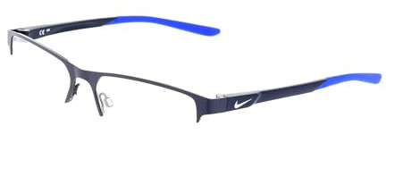 NIKE Brille Größe 59 mm MATTE OBSIDIAN/RACER BLUE Eye Size: 59 Bridge: 17