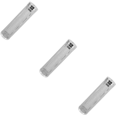 Cabilock 3St Hopfenfilterpatrone Spender Trichter zum Befüllen von Flaschen Trichter zum Füllen von Flaschen fermentiergläser fermenter Filternetz DIY-Versorgung Rostfreier Stahl Silver