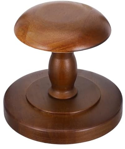 Didiseaon Holz Hutständer Für Schreibtisch Vintage Stil Kappenhalter Zur Präsentation Und Aufbewahrung Von Mützen Und Hüten 6.30X5.91X4.72In