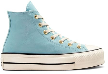 Converse Chuck Taylor All Star Lift Damen-Sneaker mit Schnürung, Leinenmaterial, 7.5