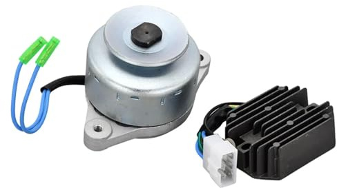 Generatorbaugruppe Lichtmaschine und Regler Kit 09230754 15351-64600 Kompatibel für mit für Kubota Traktor