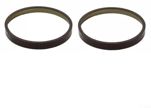 2 Stück ABS-Sensor hinten für Ring für Mercedes W204 W211 W212 R230, Ersatz-Tonrad A2303570182, verschleißfestes schwarzes Kunststoff-Autoteil