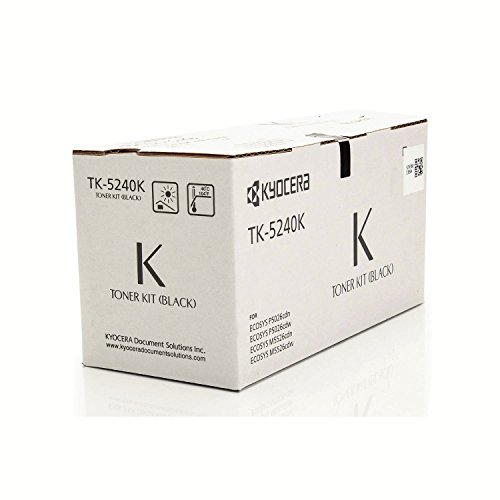 Kyocera Original 1T02R70NL0 / TK-5240K, für ECOSYS M 5526 cdw Premium Drucker-Kartusche, Schwarz, 4000 Seiten