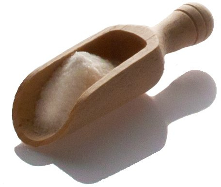 LARES Gewürzschaufel/Gewürzlöffel/Füllschaufel - aus Buchenholz - Größe: 11cm - Made in Germany