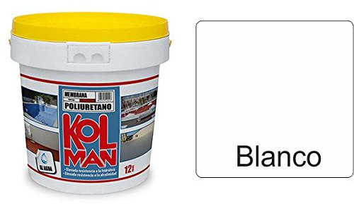 Membrana poliuretano Pur kolman al agua (4 Kg, Blanco)
