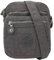 ekavale kleine Umhängetasche Damentasche aus hochwertigem wasserabwesendem Nylon Schultertasche (Grau)