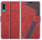MOBESV Hülle für Samsung Galaxy A30s Handyhülle, Lederhülle mit Kartenfach, Klapphülle mit Ständer, Flip Case Handytasche Schutzhülle, Modisch Rot