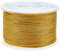 OLYCRAFT 50M 1mm Torsadé Satin Nylon Cordon 3 Plis Verge d'or Torsadé Cordon Garniture Ficelle Fil pour L'Artisanat et la Fabrication de Bijoux