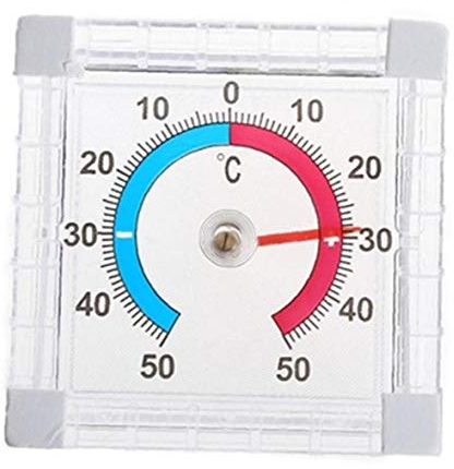 Aisoway Selbstklebendes Thermometer Wand Gewächshäuser Garten Innentemperaturmonitor Für Fenster Innen Außen
