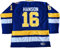 Herren Hanson Brother 16 Jack 17 Steve 18 Jeff Charlestown Chiefs Movie Hockey Trikots - - Klein