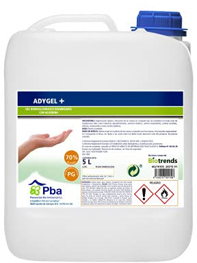 Gel Hydroalcoolique Mains 5L