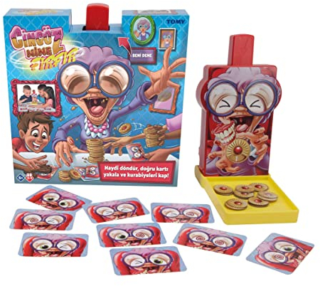 Tomy Games T73114 Greedy Granny-In a Spin, Mehrfarbig