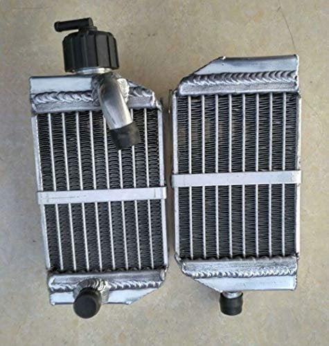 Radiatore in alluminio per 50 SXS Mini 49cc/50cc 2012-2018 Motocross 2 tempi Monocilindrico 50SX 50SXS & TC 50 TC50 Mini 2017-2020