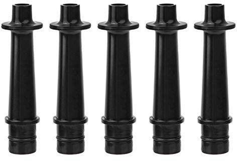 Tomotato 5 Stück Instrumententeile Melodica Mundstück Mundharmonika Mundstück Universal Gerade Mundstück Ersatz passend für K-05 32-Tasten 37-Tasten