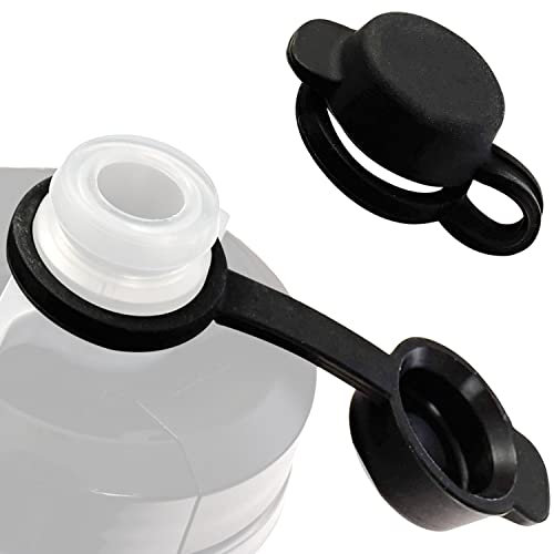 Samorillo 2-Pack Mud Caps for CamelBak Bottles - BPA-Free, Phthalate-Free Silicone Cap/Top - Fits All Podium and Peak Fitness Bottles