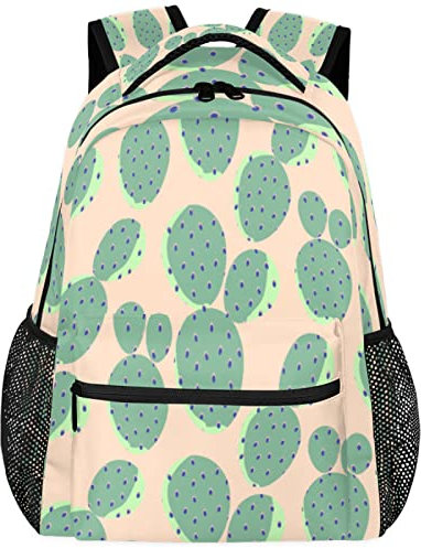 Kaktus-Design Muster Rucksack Leicht Wasserdicht Reiserucksack Wüste Kaktus Stilvoller Rucksack für Männer Frauen, multi, S