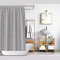 Musihy Duschrollo 100Cm Breit Fenster, Bath Curtain Grey Überprüfen Duschvorhänge Antimold Schmales Duschrollo