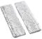 Fingerlose Pailletten Handschuhe,Halbfingerhandschuhe mit Pailletten,Arm Warmers Long Stulpen Handschuhe,für Maskeradepartys Halloween Cosplay Accessoires Opernaufführungen,Silber,9×21cm