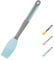 Basting Pastry Brush Silicone - Extra Long Silicone Basting Brush for Grilling,Heat Resistant Brushes Spread Oil Butter Sauce Marinade for Cooking Baking BBQ,2.2inch Wide (Blue 1)