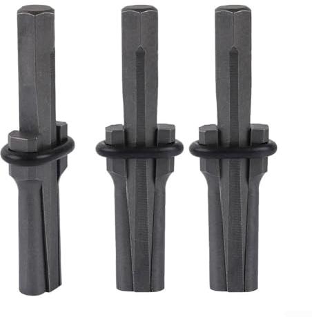 3 Set Steinsplitter, 5/8 Zoll 18 mm Dübel Keile Feder Unterlegscheiben Beton Marmor Granit Stein Spalten Handwerkzeuge