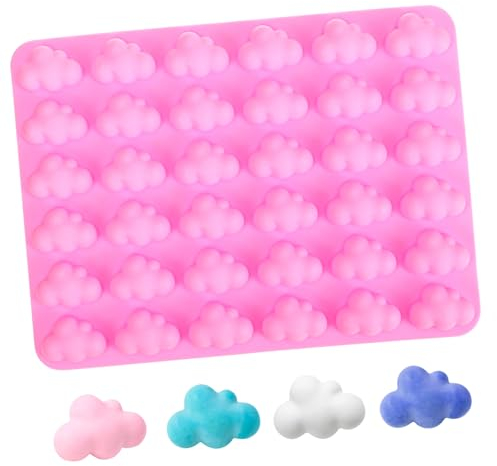 Lurrose Moule En Silicone En Forme De Moule À Bonbons Au Chocolat Décoration De Cupcake 3D Moule En Silicone Pour Bricolage Outils De Cuisson (Rose)