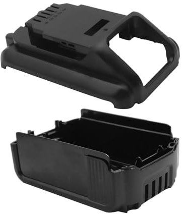 1 Set Li-ion Battery Case Parts Cover Replacement for Dewalt 18V Battery, 10-Cell 18650 Battery Case Replacement Cover Shell Repair Kit Parts for Cordless Power Tool