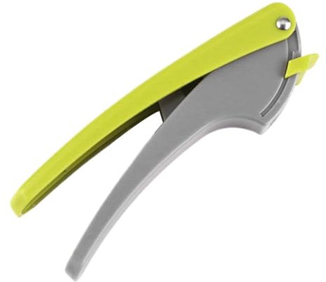 LearnLyrics Knoblauchmühle, Knoblauchpresse, effektiver und kreativer und komfortabler Knoblauchwürfelmühle, Edelstahl-Küchenwerkzeuge, notwendige Geräte und Gadgets für die Heimküche,