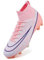 DimaiGlobal Scarpe da Calcio Uomo Sportivo attività all'aperto Tacchetti Professionali competizioni Scarpe da Allenamento Teenager Scarpe da Calcetto Prato Artificiale 33EU Rosa 1