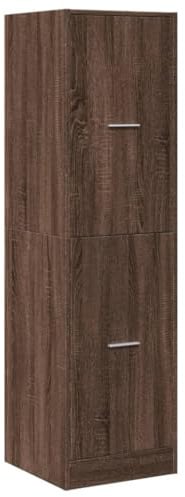 vidaXL Apothekerschrank Eichen-Optik 40x41x144,5 cm Holzwerkstoff