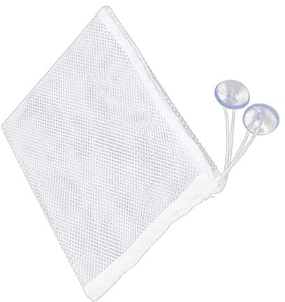 BESTonZON Bolsa Organizadora de Almacenamiento de Juguetes de Baño Bolsa de Malla para Juguetes de Bebé Color Fácil de Limpiar Y Drenar para El Baño