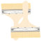Angoily 2pcs Long Handle Paint Brush Comfortable Grip Household Wall Paint Tool for Easy Painting Cleaning for Home Decor DIY Projects