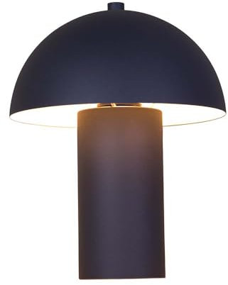 Nowa Tischlampe Tischleuchte Nachttischleuchte Leselampe Schalter schwarz E14 H 26 cm