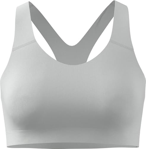 adidas Damen Optime Essentials Workout High Support Bra, White, XL C-D