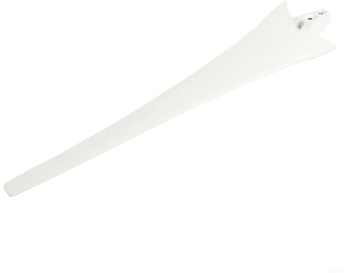 Moliuoly Windturbinen Rotorblätter 550 mm aus robustem FRP Kunststoff-Glasfaser für kleine Windgeneratoren, leichte Ersatzflügel mit geringem Anlaufmoment in Weiß