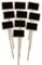 HomeTools.eu® Lote de 10 carteles clásicos para identificar plantas, de estilo rústico, con un tamaño de 25 cm