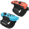 FASTSNAIL 2 Pack Armband Kompatibel mit Switch Just Dance 2025/2024/2023/2022/2021, Armbänder Kompatibel mit Nintendo Switch &OLED Modell,Zubehör Kompatibel mit JoyCon(Schwarz)