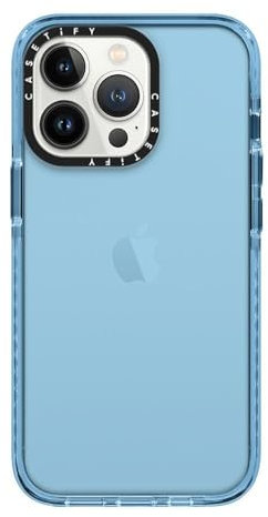 CASETiFY Impact iPhone 13 Pro Case [4X Military Grade Drop Tested / 8.2ft Drop Protection] - Sierra Blue