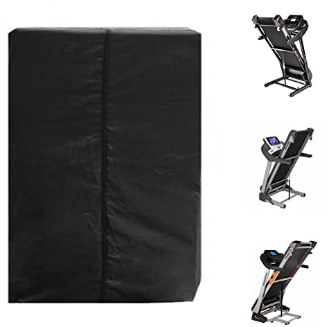 Zusammenklappbares Laufband Abdeckung, Zusammenklappbares Laufband Schutzhülle 420D Winddichte, Regendichte Oxford-Stoffplane (95 cm x 75 cm x 160 cm)