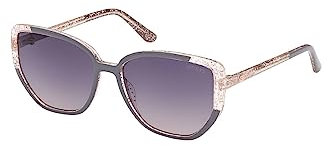 Guess Gafas Damen Gu7882 Sonnenbrille, Grau/Andere, 55/15/135