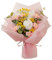 JISADER Gehäkelter Blumenstrauß, Gestrickte Blumenstrauß, Künstliche Blumenstrauß, Crochet Flower Bouquet, Knitted Flowers Bouquet für Muttertag Party Valentinstag, Rosa