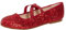 Lora Dora Girls Glitter Ballet Shoes Red 10 UK Child
