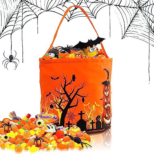 Sacchetto di Caramelle di Halloween, Dolcetto o Scherzetto Borse, Halloween Party Sacchetti Regalo, Sacchetto per Banchetti Festa per Bambini di Halloween