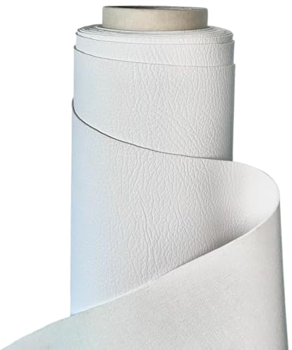 Polipiel para Tapizar - Color Blanco (0,5 metros x 140 cm)