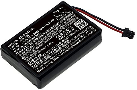 TECHTEK Batería 2800mAh Compatible con [CATEYE] HL-EL625RC sustituye BA-625