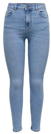 JDY Damen Jdymoon Hw Skinny Jeans Medbluednm Noos Jdymoon Hw Skinny Jeans Medbluednm Noos