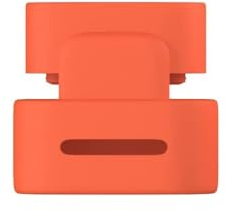 Protector de silicona para lápiz capacitivo/tapa de botón superior de repuesto para lápiz Logitech, fácil de usar y quitar (tapa superior naranja)