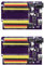 2 Stück 38Pins ESP32 Breakout Board ESP32 32 io Board esp32 Expander für Pin-Abstand 25,5 mm ESP32 Development Board (2)