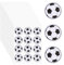 240 Stück Fußball Aufkleber Selbstklebende Sport Aufkleber 3 cm Fußball Party Dekorationsaufkleber zum DIY Fußball-Partygeschenke, Scrapbooking, Kunst und Handwerk
