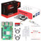 iRasptek Raspberry Pi 5 16GB Starter Kit-Edición OS-Bookworm de 64GB preinstalada (Caja Rojo y Blanco)