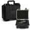 CASOMAN Water-Proof and Dust-Proof Protective Sturdy Plastic Storage Case with Cush-Proof Sponge and Customizable Foam, IP67 Water Proof Grade, 13.4 X 11.6 X 6